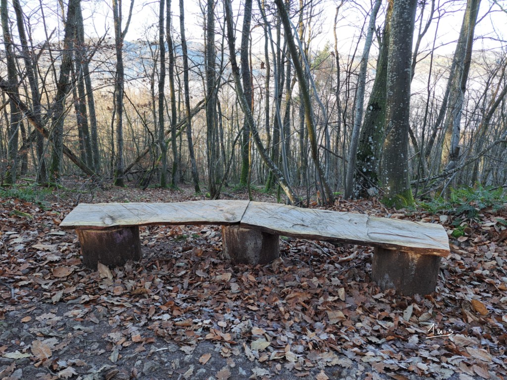 Double banc par August Luis