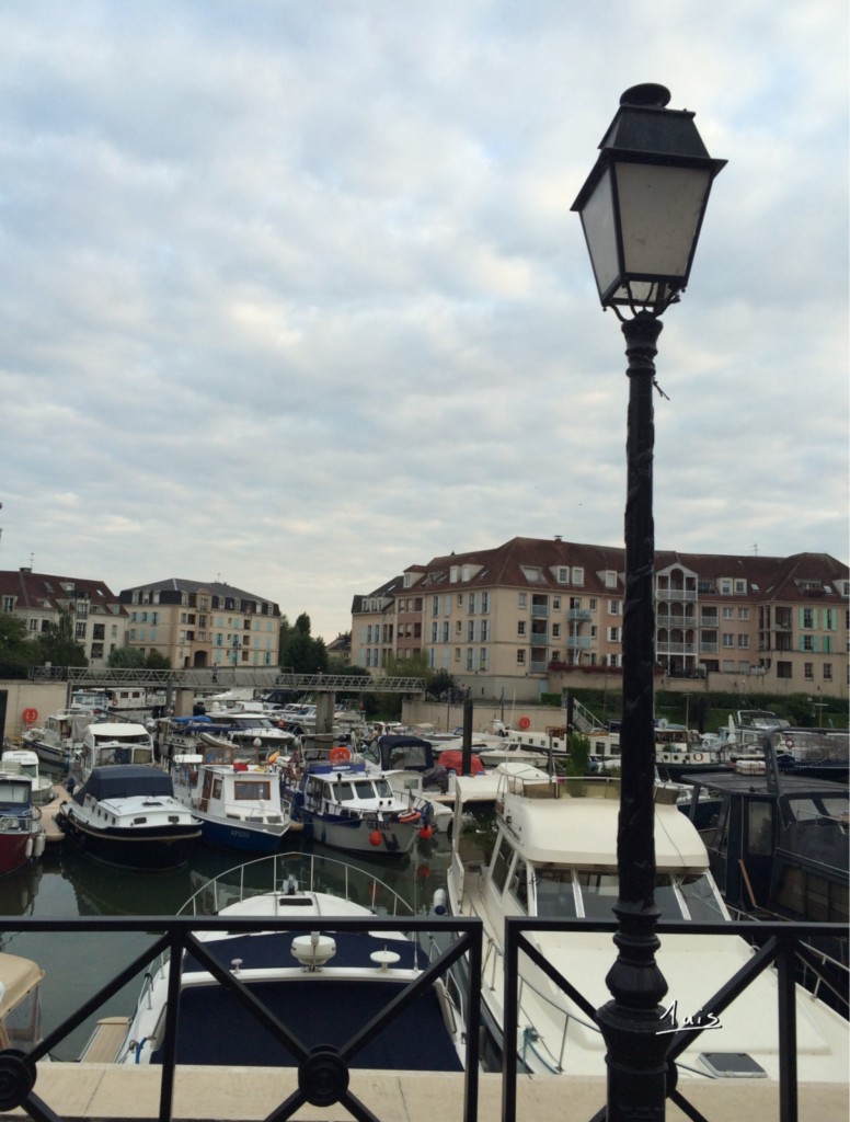 Le port urbain par August Luis