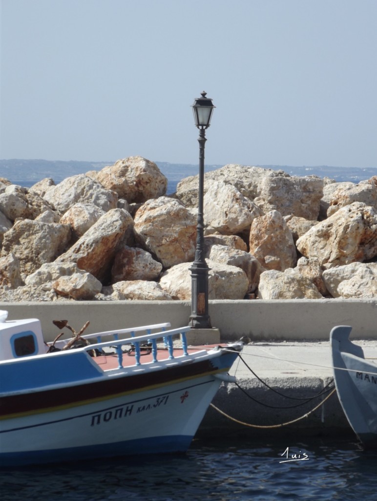 La digue de pierre par August Luis
