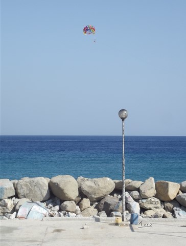 Le parachute par August Luis