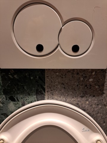 Toilettes par August Luis